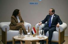نائبة الرئيس الأميركي كاملا هاريس تلتقي مع الرئيس المصري عبدالفتاح السيسي