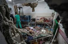 قصف مستشفى ناصر في خانيونس - أرشيفية