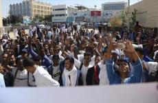 خلال المظاهرات في موريتانيا.jpg