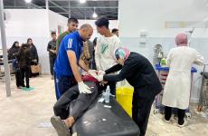 من مجزرة مدرسة المفتي بالنصيرات