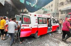 استهداف الاسعافات- مسعفون