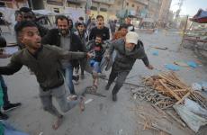 الاحتلال يستهدف مسجد الفاروق في النصيرات - دمار مساجد غزة تدمير المساجد في غزة 5.jfif