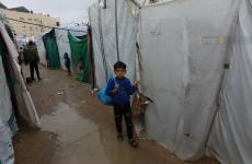 أمطار على خيام النازحين... الشتاء في خيام النازحين .. غرق النازجين 10.jfif