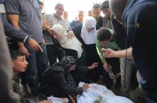 شهداء - قصف - جنازة - وداع - دمار - حرب الإبادة الجماعية - النصيرات