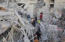 دمار مربع سكني كامل في مخيم النصيرات وسط قطاع غزة - حرب - اعمار - وقف النار 8.jpg