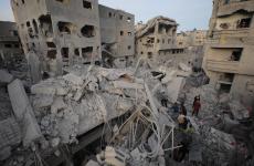 دمار مربع سكني كامل في مخيم النصيرات وسط قطاع غزة - حرب - اعمار - وقف النار 9.jpg