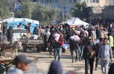 بدء توزيع كيس طحين على الأسر الكبيرة جنوب قطاع غزة 9.jpg