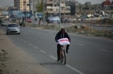 شاحنات مساعدات في غزة