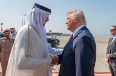 ترامب وأمير قطر