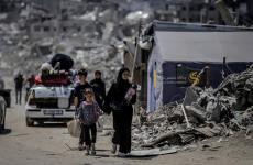 الهجرة من شمال قطاع غزة " توضيحية "