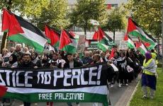 خلال المسيرة في بريمين الألمانية.jpg