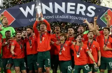 لحظة تتويج البرتغال بلقب دوري الأمم الأوروبية 2025