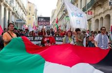 مظاهرات في لشبونة