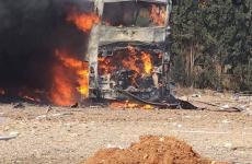 أثار الدمار للقصف الإيراني