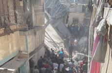 طائرات الاحتلال تدمر منزلا بشكل كامل