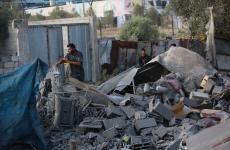 اثار الدمار ع منزل عائلة العربيد في الزوايدة - دمار - استهداف - تدمير - إبادة  (15).jpeg