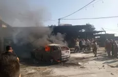 قصف سيارة مدنية - ارشيف