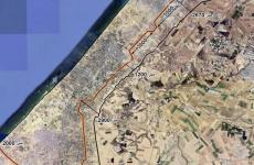 خريطة قطاع غزةjpg