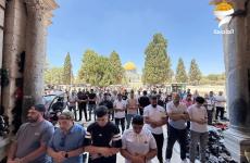 صلاة الجمعة المسجد الأقصى