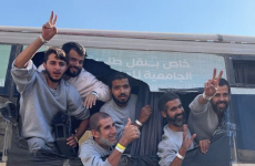 استقبال أسرى غزة