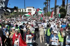 مظاهرات حاشدة ورسائل من المغاربة في ذكرى طوفان الأقصى