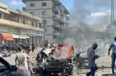 من مكان الاستهداف في بعلبك.webp