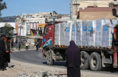 المساعدات الإنسانية لغزة