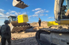 الخط الأصفر شرق غزة