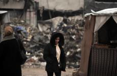 منخفض جوي .. الأمطار تغرق الخيام