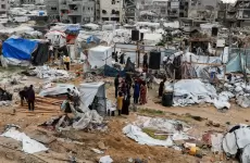 خيام كارثة إنسانية غزة