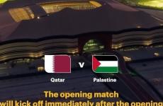 مباراة فلسطين وقطر