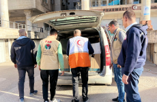 دخول دعامات قلبية لغزة