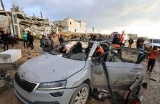 قصف سيارة رائد سعد