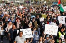 مظاهرات في الداخل المحتل احتجاجاً على تفشي الجريمة.jpg