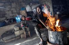 موقد النار في غزة