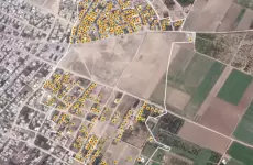 أنقاض مئات المنازل في بيت حانون شمال غزة