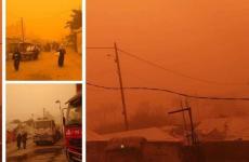 عاصفة رملية