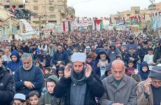 صلاة عيد الفطر في غزة