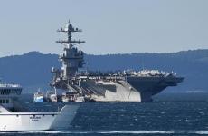 حاملة طائرات أمريكية