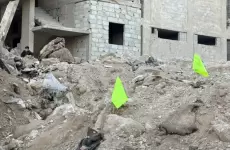 مقبرة جماعية في حي التضامن بدمشق