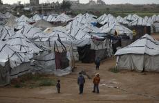 خيام النازحين في غزة