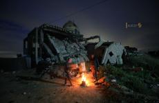 أجواء المنخفض الجوي في قطاع غزة 3.jpg