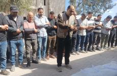 صلاة الجنازة على شهداء في غزة