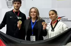 منتخب فلسطين الوطني للتايكواندو يستهل مشاركته في بطولة الحسن بذهبية وبرونزية