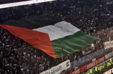 مدرجات طرابزون تنبض بحب فلسطين