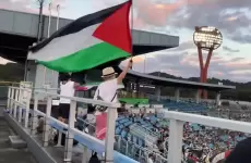 تضامن ياباني لافت مع فلسطين في الألعاب الآسيوية 2026
