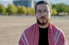 الطالب المصري أسامة غانم