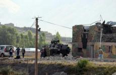  استنفار أمني في موقع التفجير  