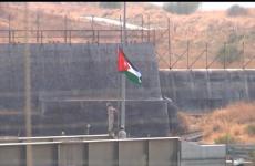رفع العلم الأردني فوق أراضي الباقورة