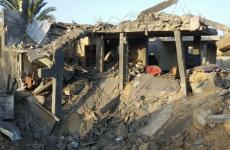 منازل مدمرة خلال العدوان الأخير على غزة